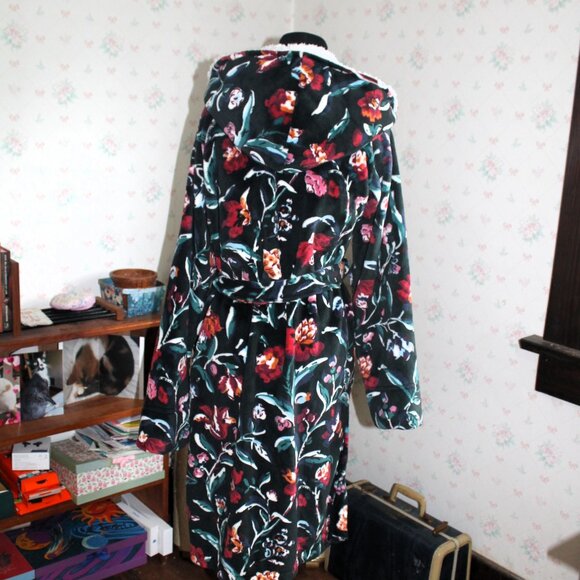 NWT Vera Bradley Cozy Life Hooded Robe, S/M - Picture 4 of 8